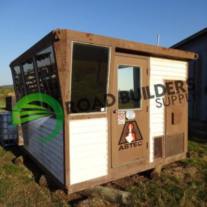 Small building with "Road Builders Supply" logo.
