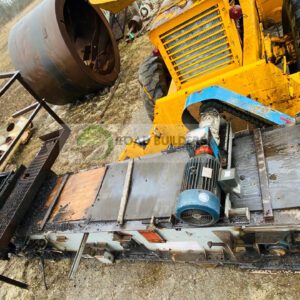 Industrial machinery and equipment in outdoor setting.