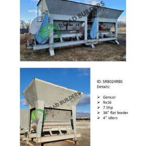 Gencor stationary RAP system equipment display.