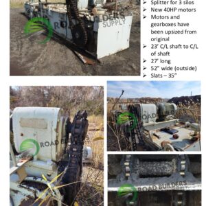 Transfer conveyor with specifications and images.