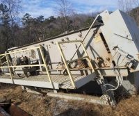 Industrial machinery in an outdoor setting.