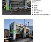 Astec Stationary RAP Bins equipment display.